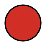 Red Circle SVG Icon